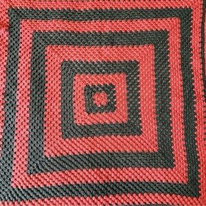 Granny Square Blanket NWT